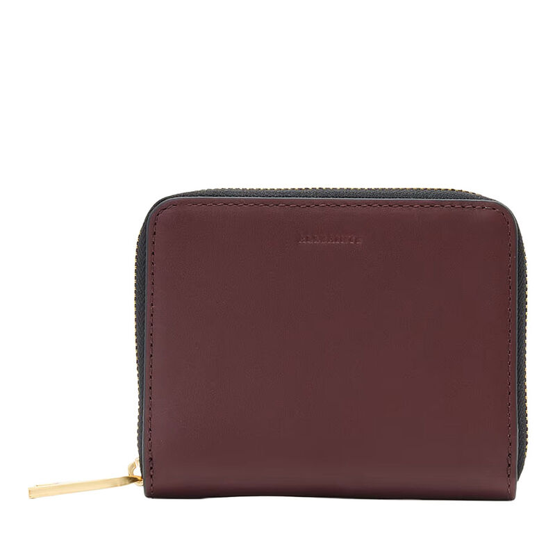 AllSaints Lena Hex Zip Wallet image number 4